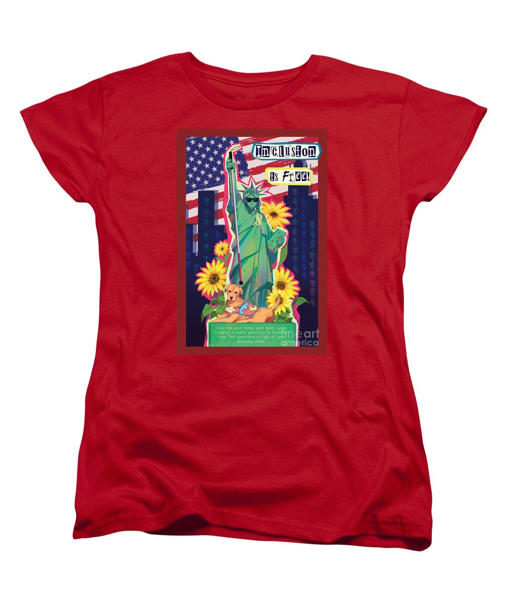 Inclusion is Free - Women's T-Shirt (Standard Fit)