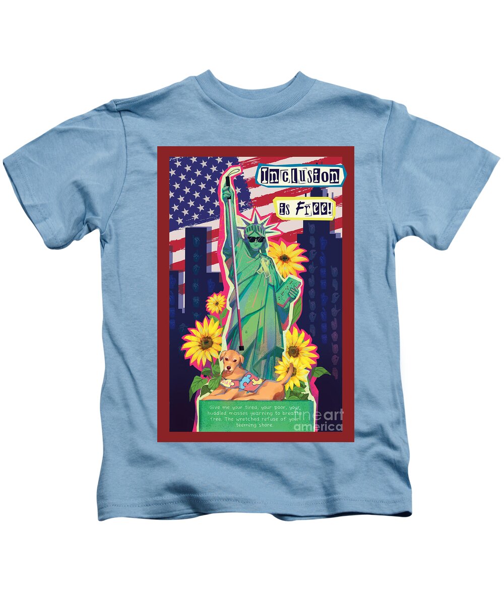 Inclusion is Free - Kids T-Shirt