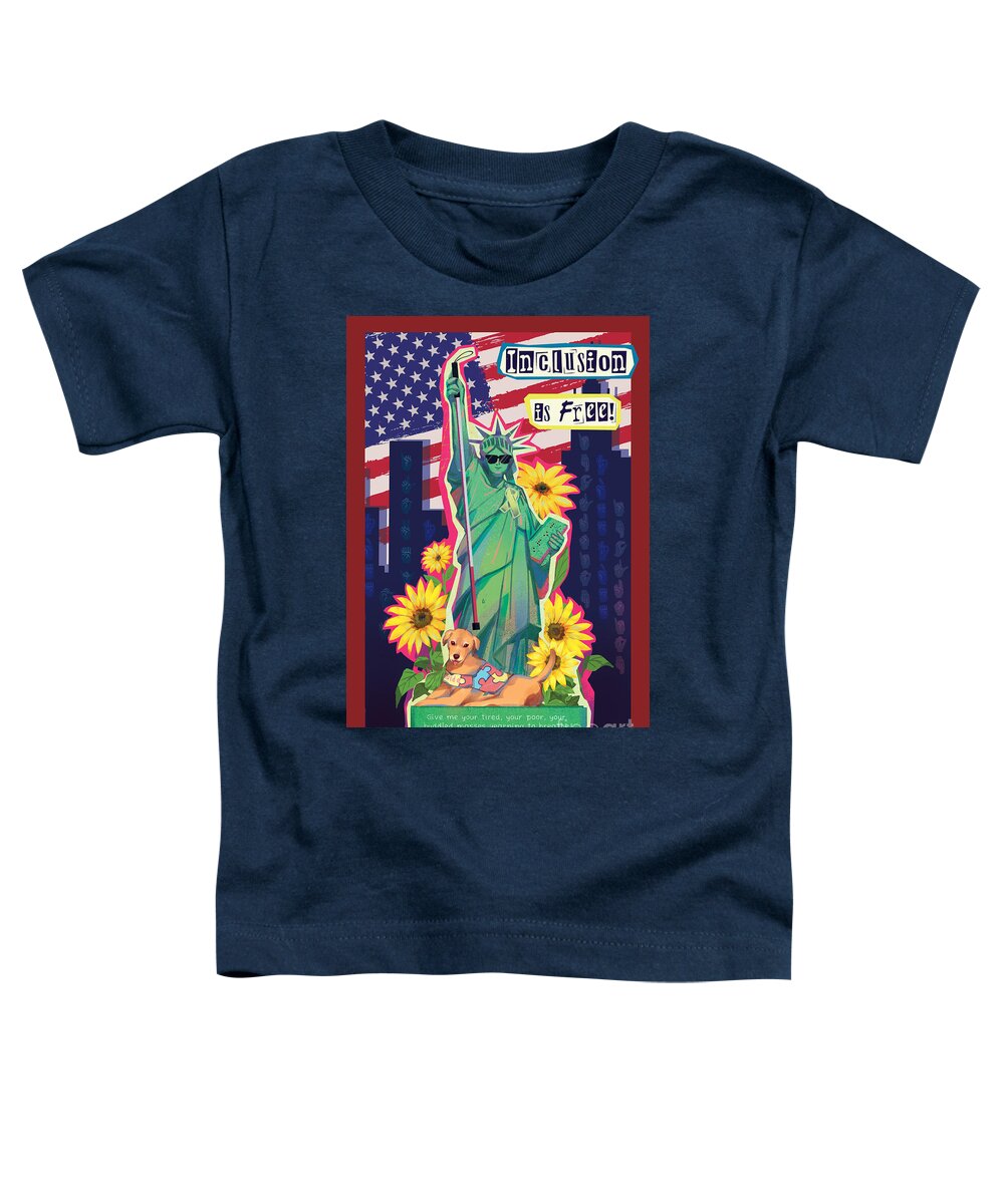 Inclusion is Free - Toddler T-Shirt