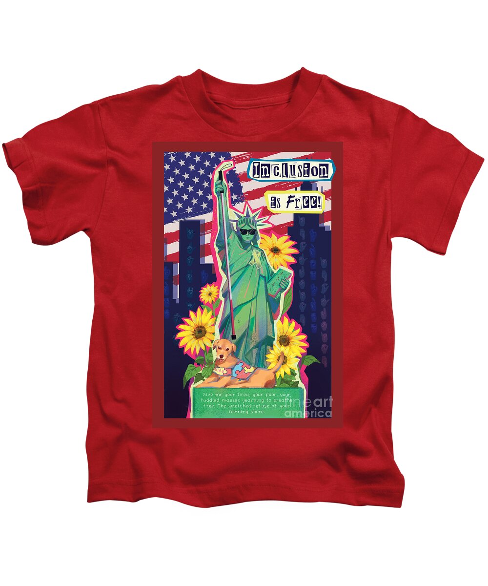 Inclusion is Free - Kids T-Shirt