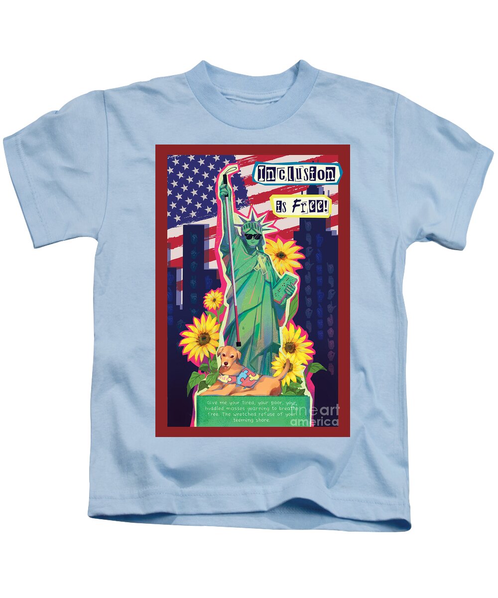 Inclusion is Free - Kids T-Shirt