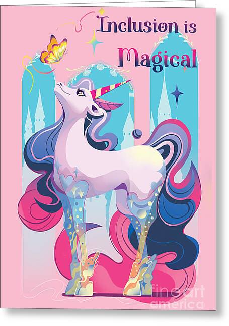 Inclusion is Magical - Greeting Card