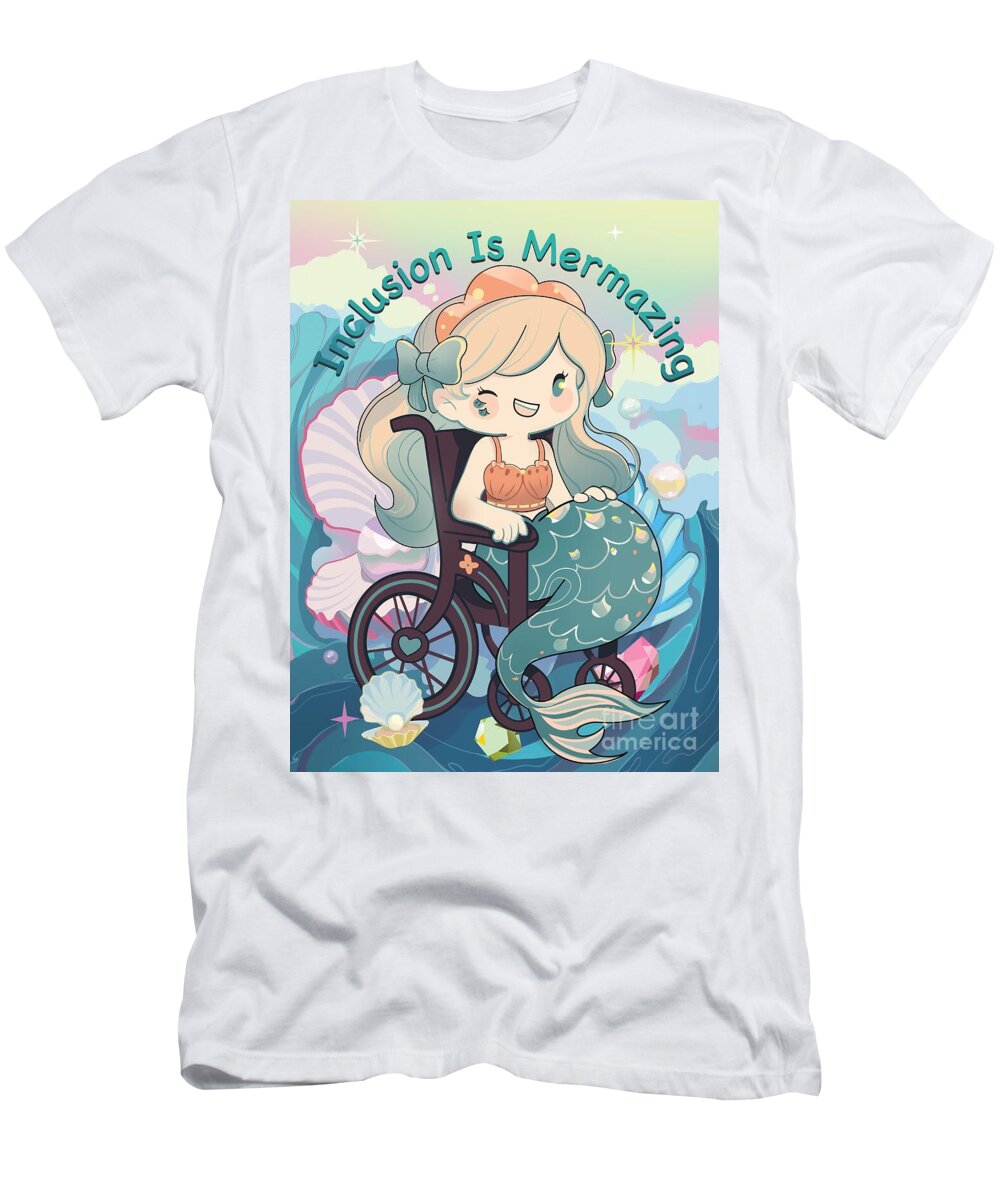 Inclusion Is Mermazing English - T-Shirt