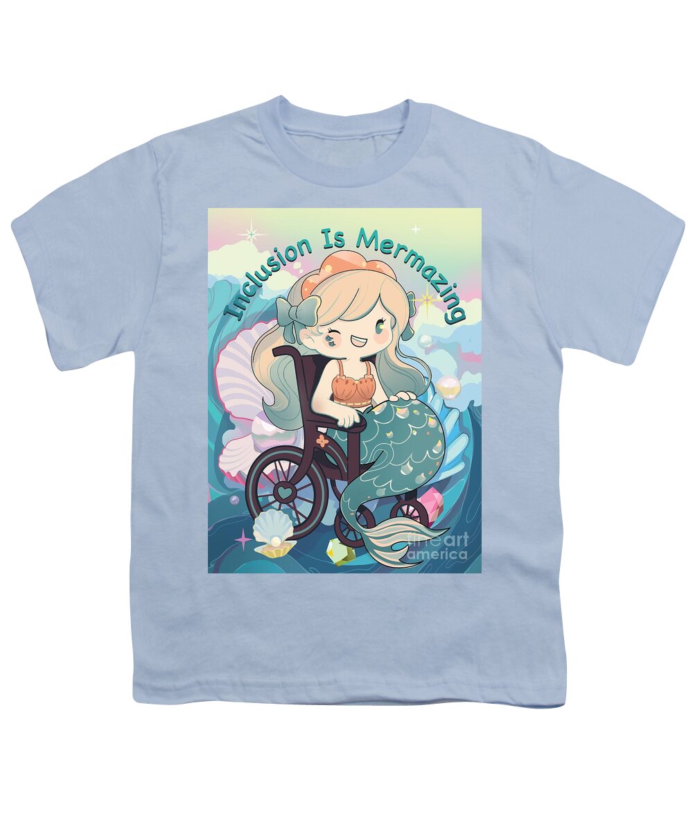 Inclusion Is Mermazing English - Youth T-Shirt