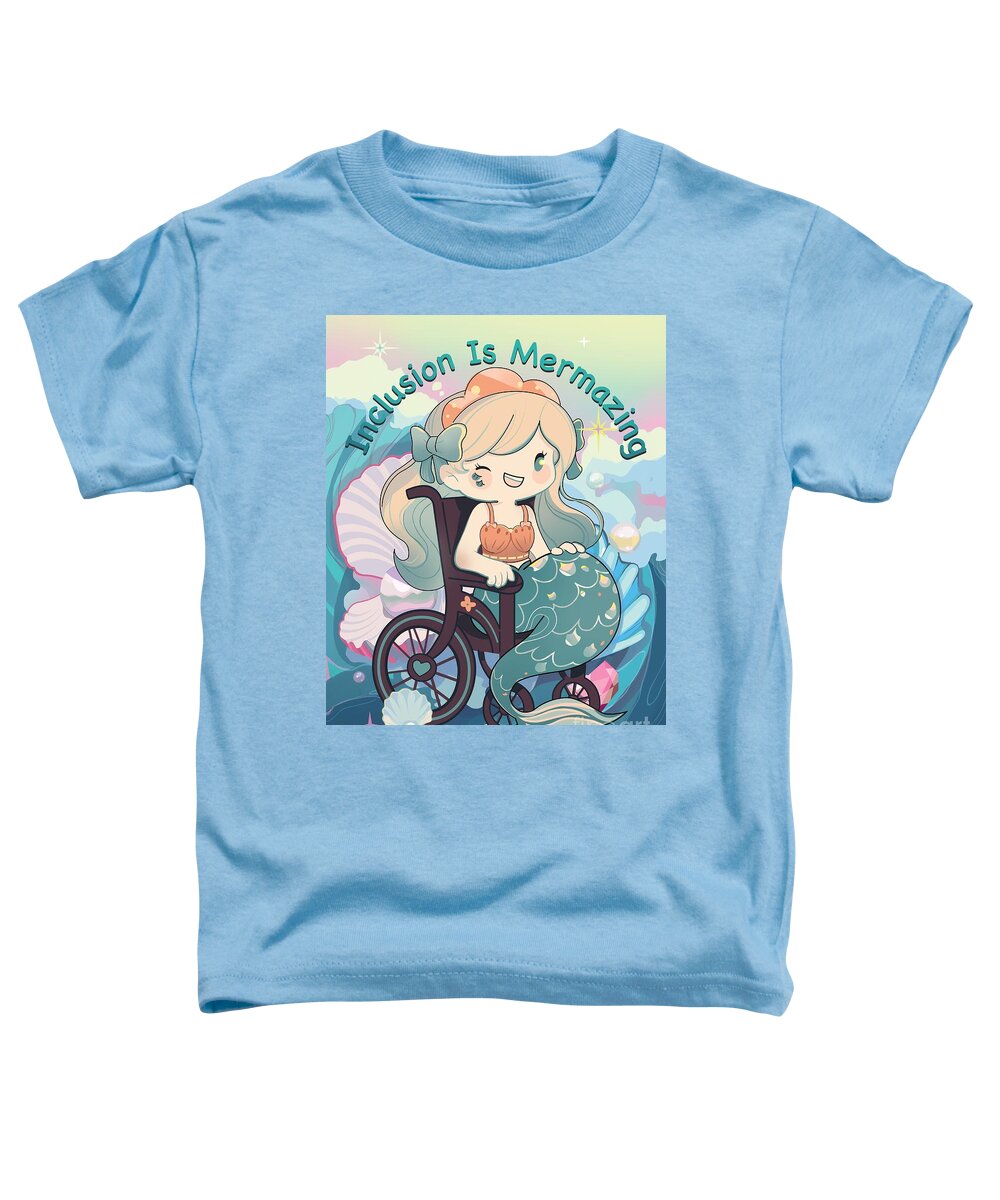 Inclusion Is Mermazing English - Toddler T-Shirt