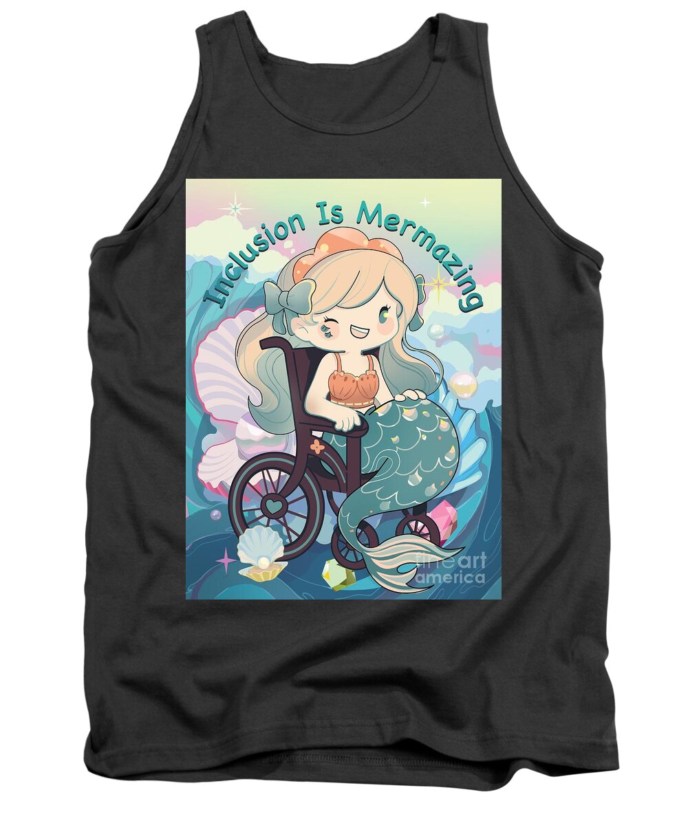 Inclusion Is Mermazing English - Tank Top