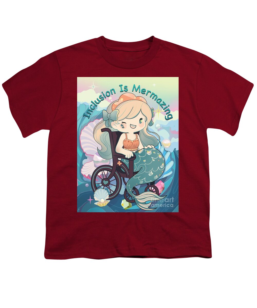 Inclusion Is Mermazing English - Youth T-Shirt