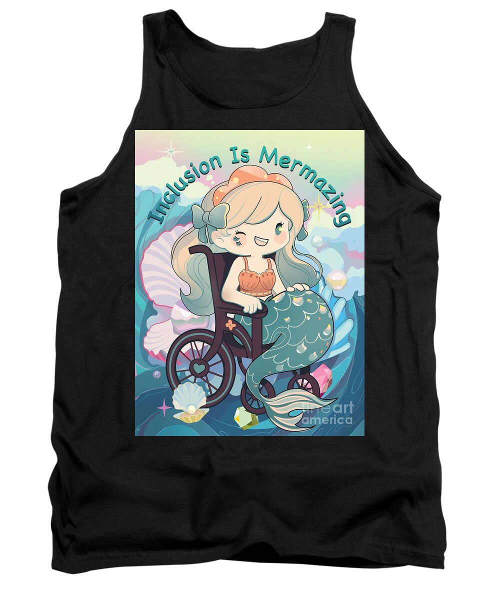 Inclusion Is Mermazing English - Tank Top