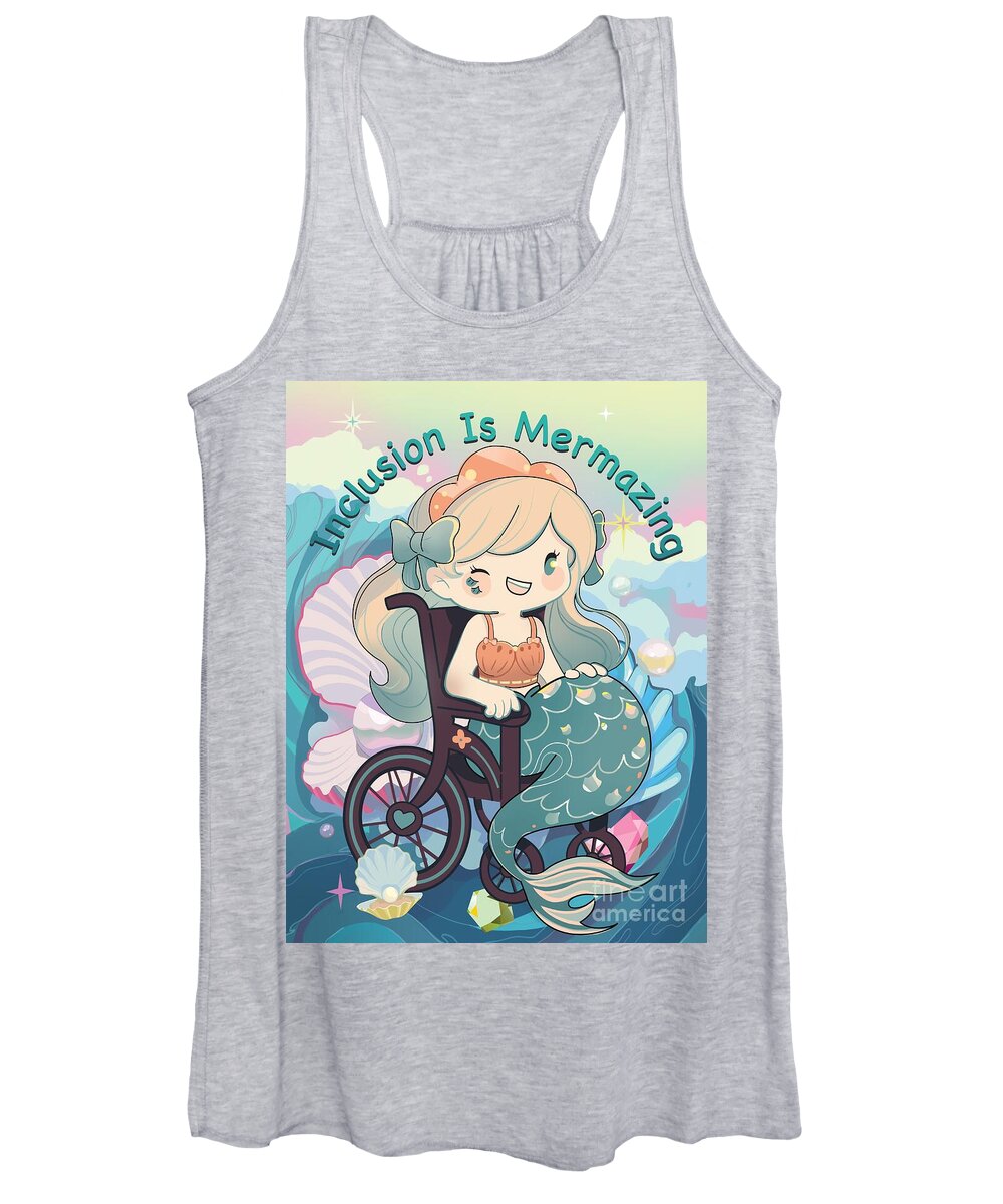 Inclusion Is Mermazing English - Women's Tank Top