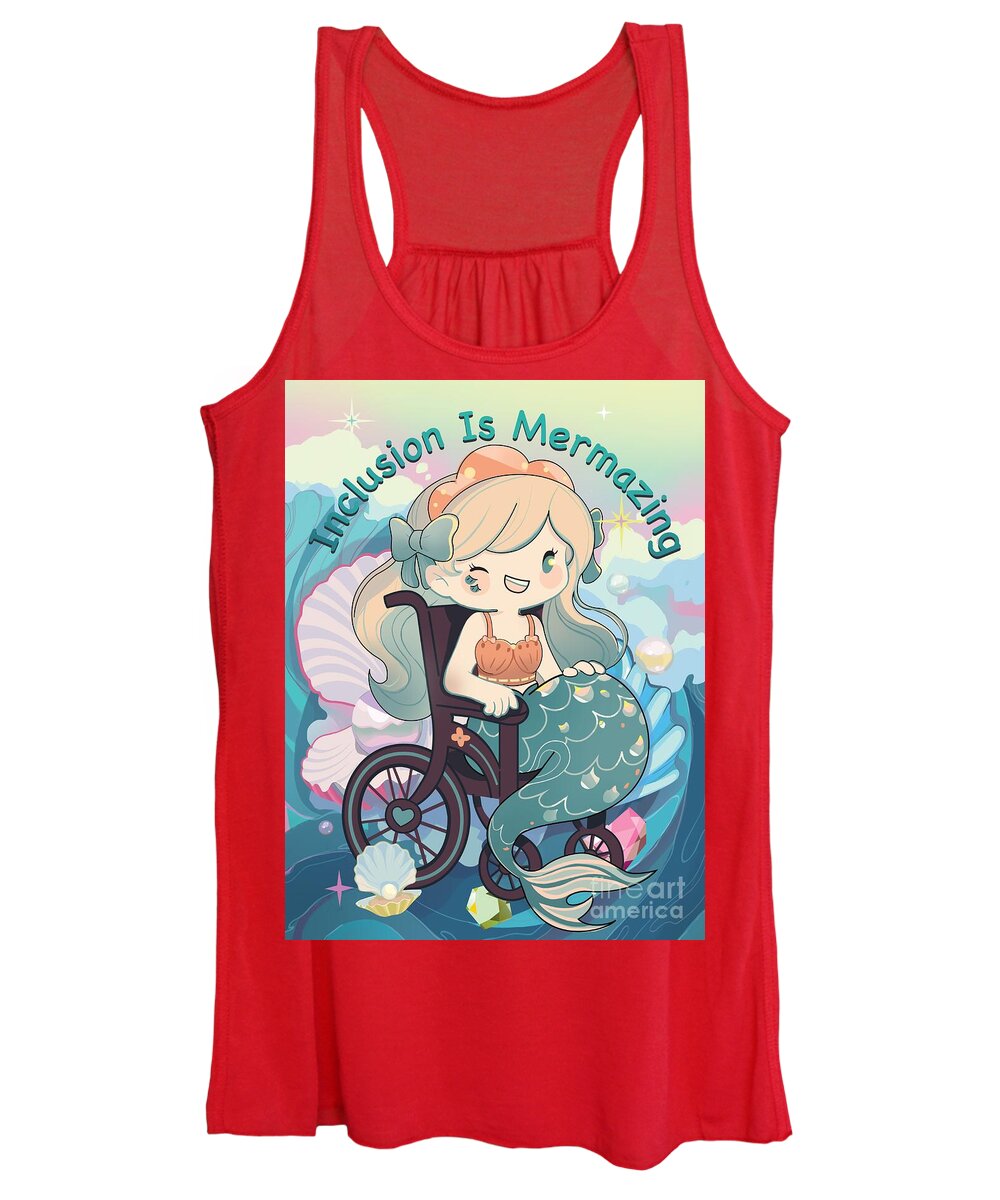 Inclusion Is Mermazing English - Women's Tank Top