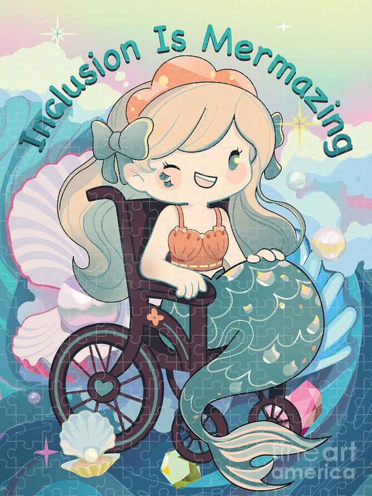 Inclusion Is Mermazing English - Puzzle