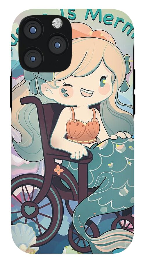 Inclusion Is Mermazing English - Phone Case