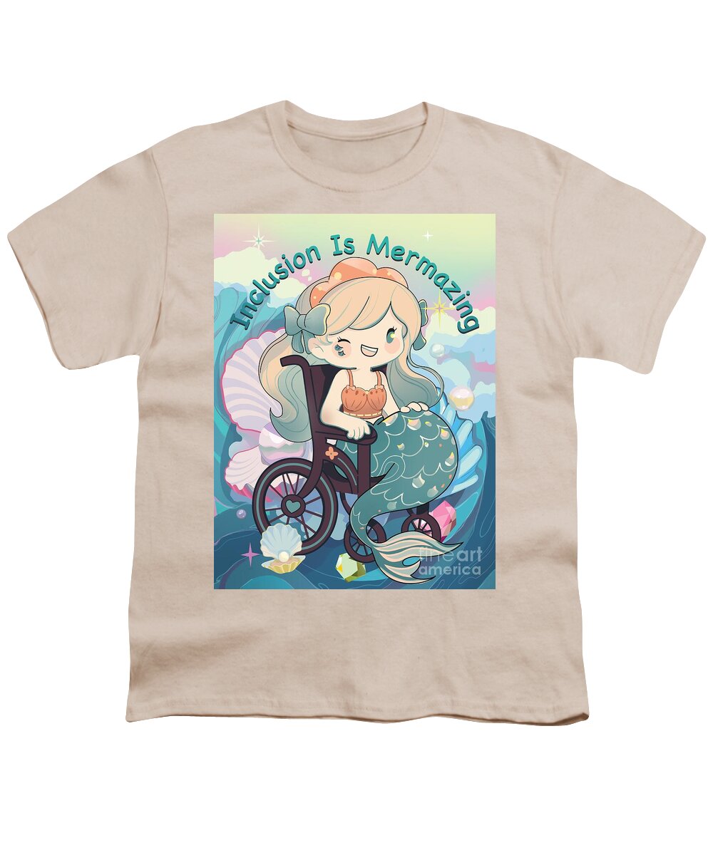 Inclusion Is Mermazing English - Youth T-Shirt