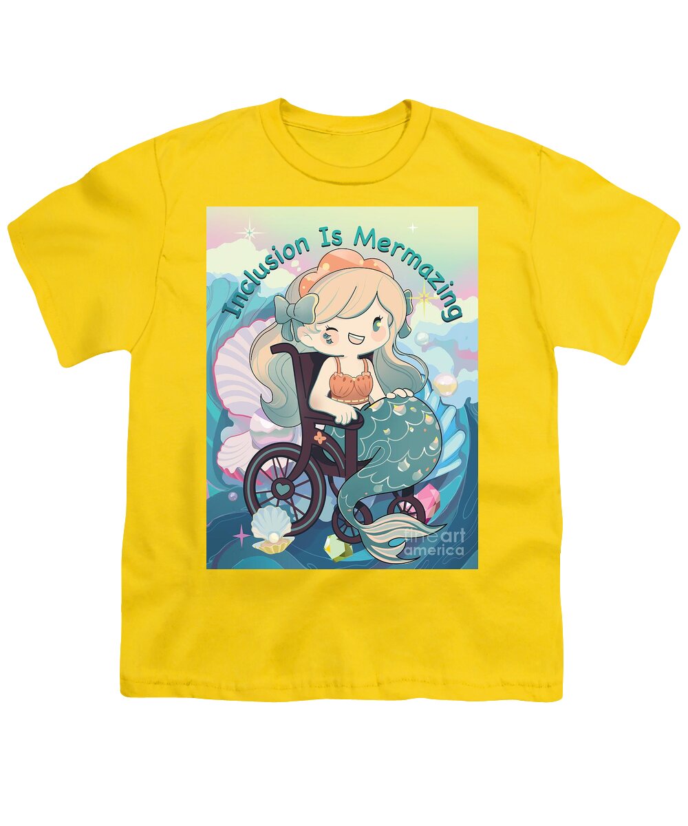 Inclusion Is Mermazing English - Youth T-Shirt