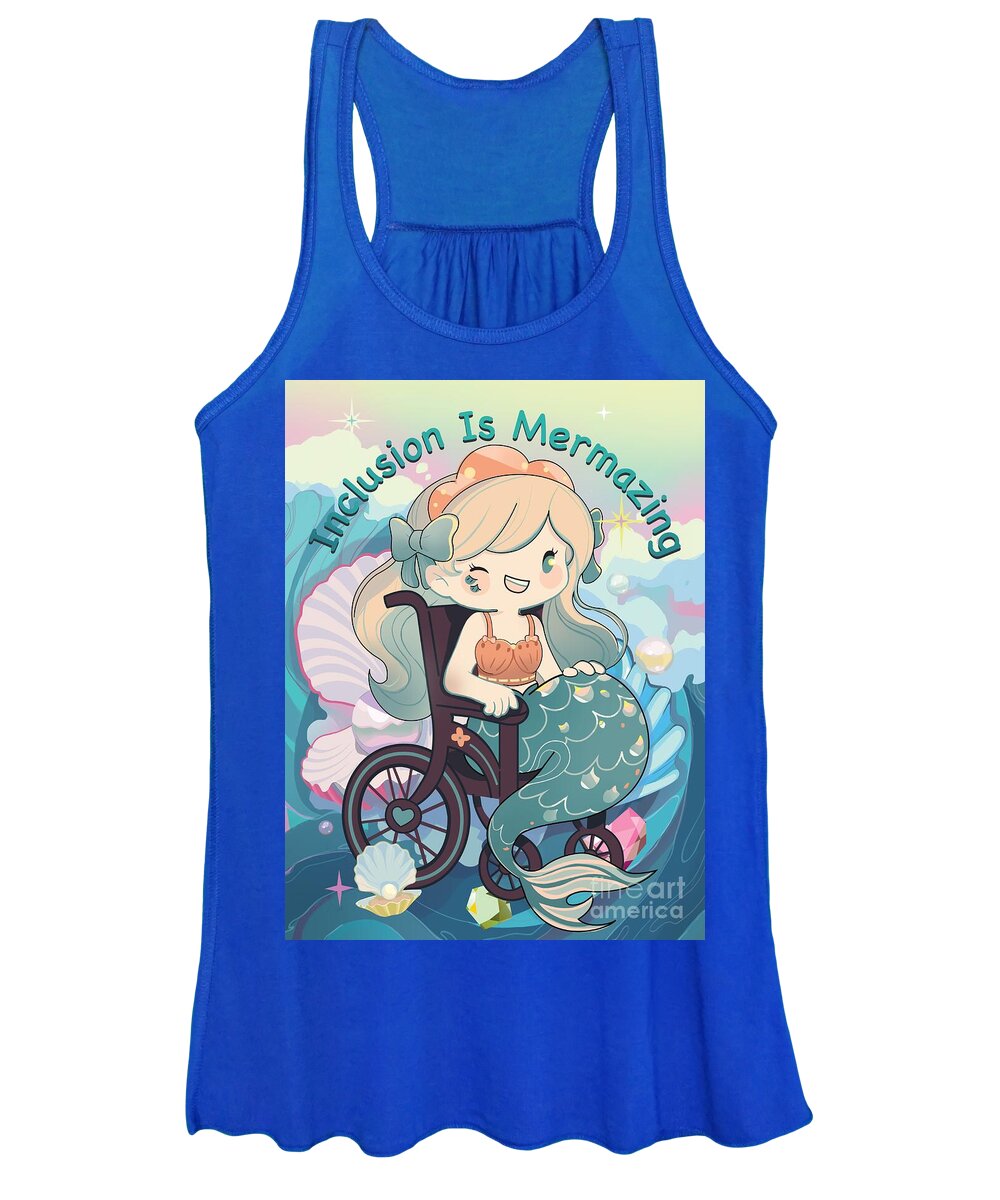 Inclusion Is Mermazing English - Women's Tank Top