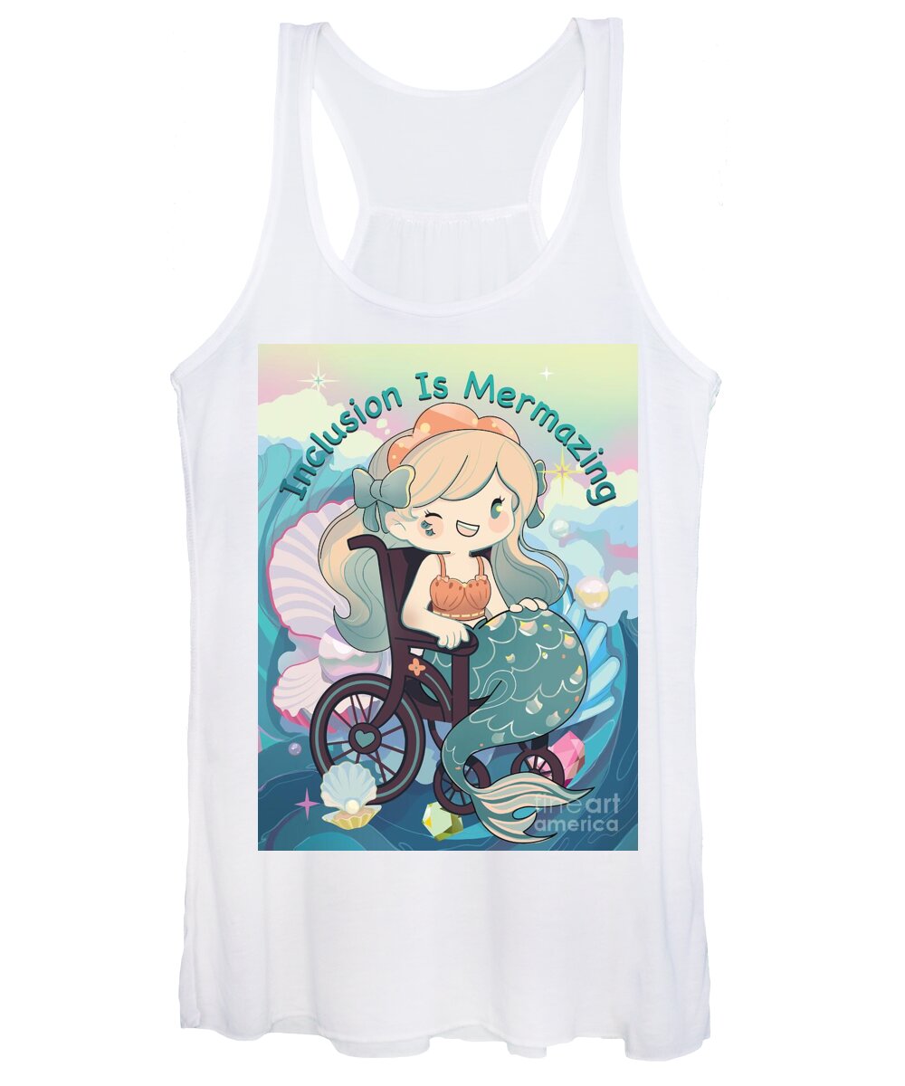 Inclusion Is Mermazing English - Women's Tank Top