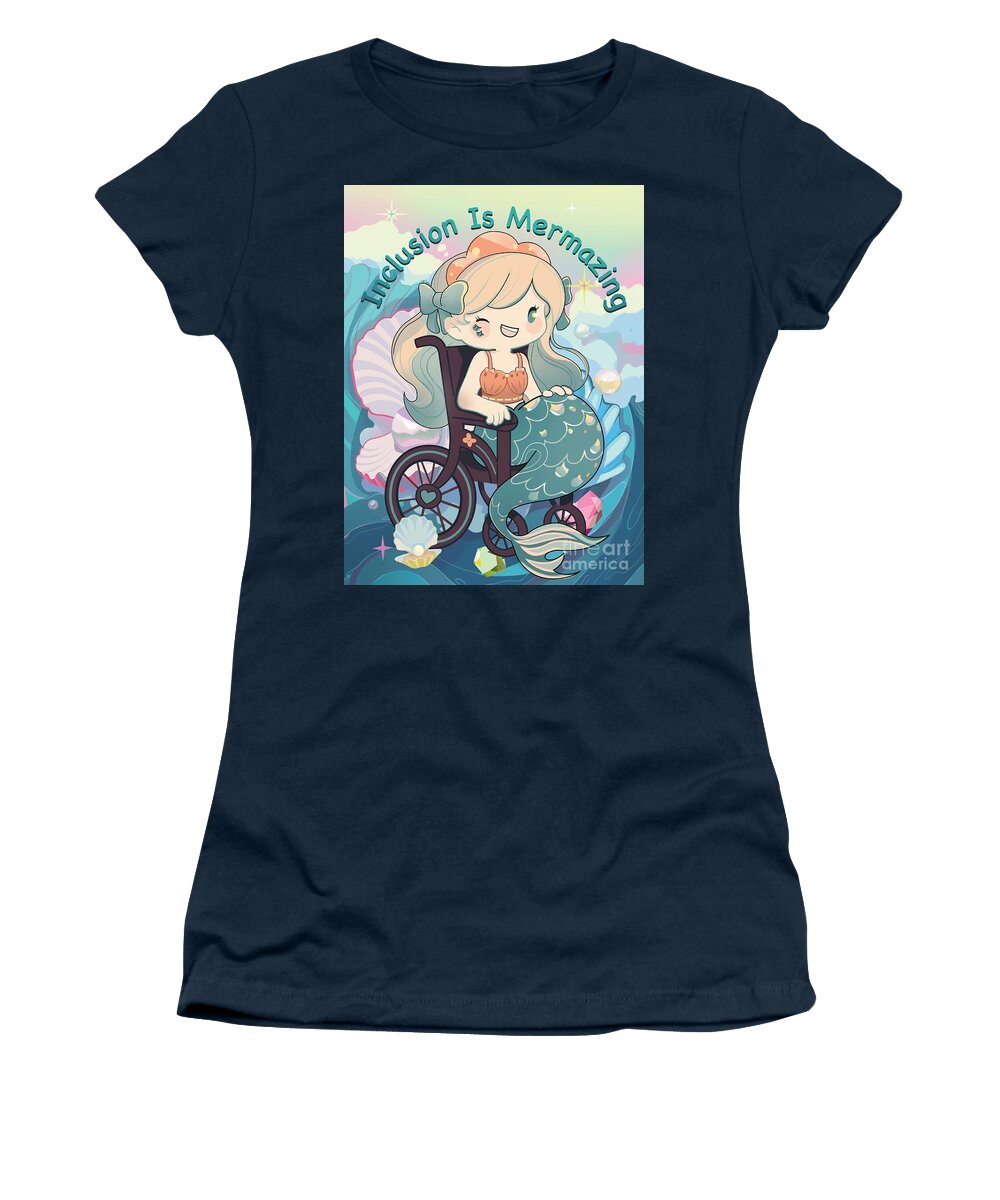 Inclusion Is Mermazing English - Women's T-Shirt