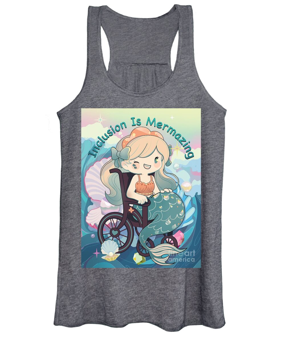 Inclusion Is Mermazing English - Women's Tank Top