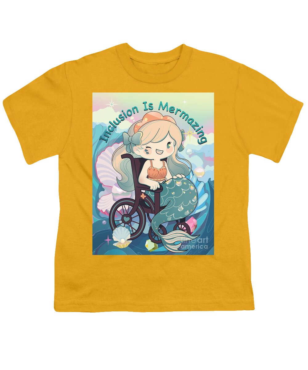 Inclusion Is Mermazing English - Youth T-Shirt