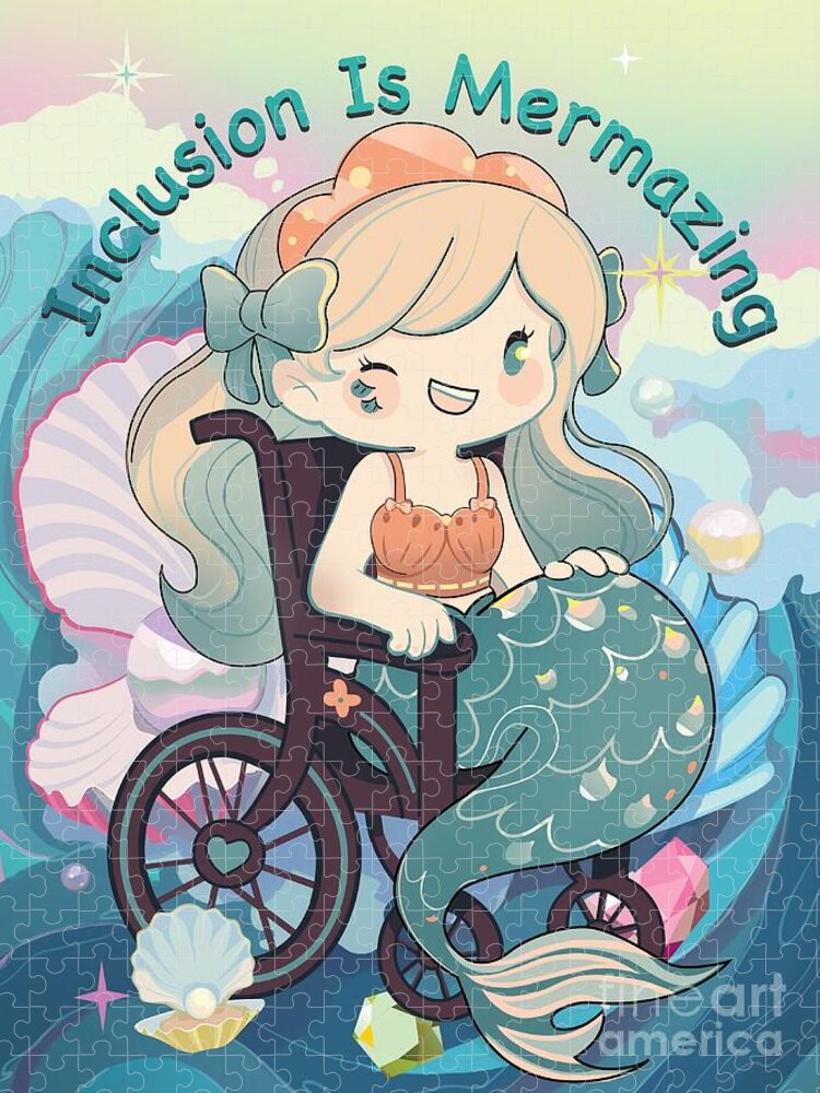 Inclusion Is Mermazing English - Puzzle