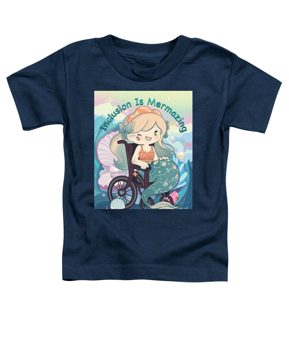 Inclusion Is Mermazing English - Toddler T-Shirt
