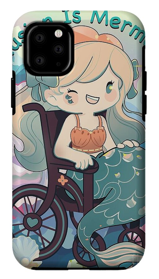 Inclusion Is Mermazing English - Phone Case