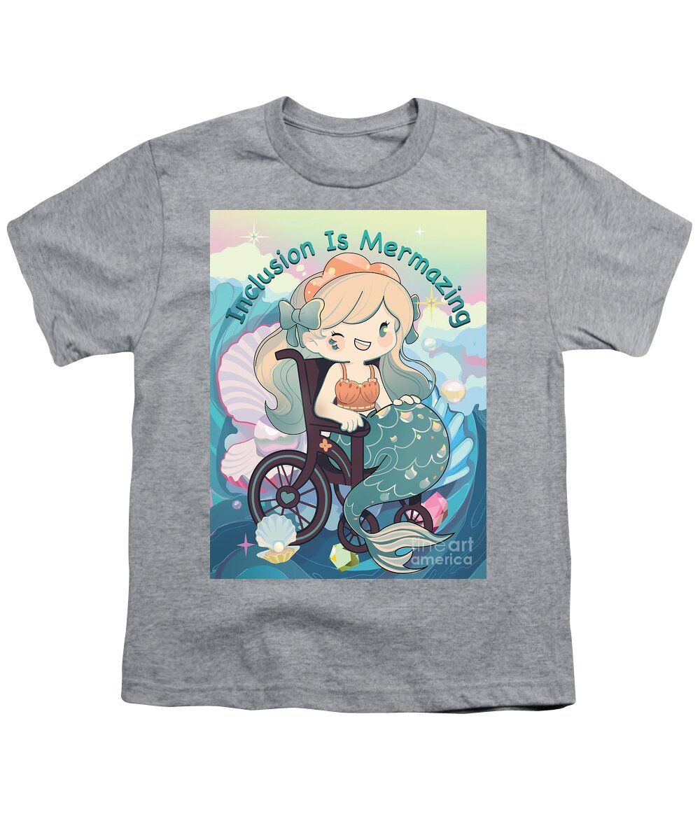 Inclusion Is Mermazing English - Youth T-Shirt