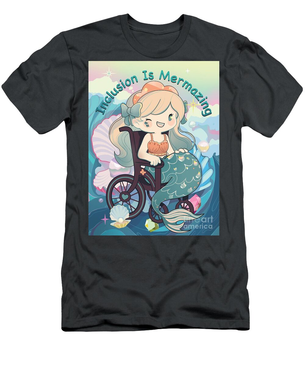 Inclusion Is Mermazing English - T-Shirt