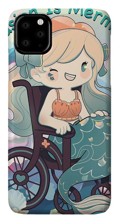 Inclusion Is Mermazing English - Phone Case