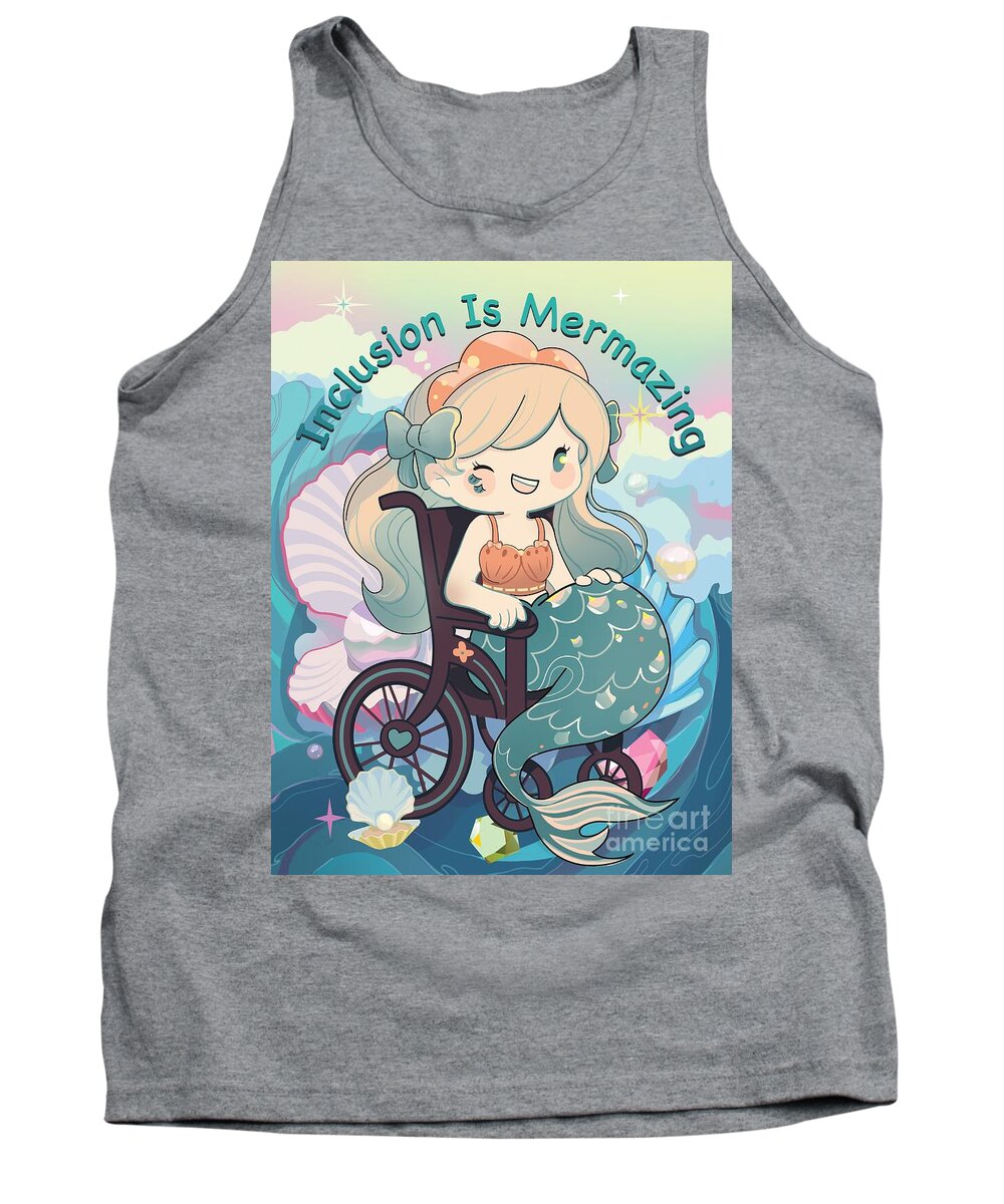 Inclusion Is Mermazing English - Tank Top