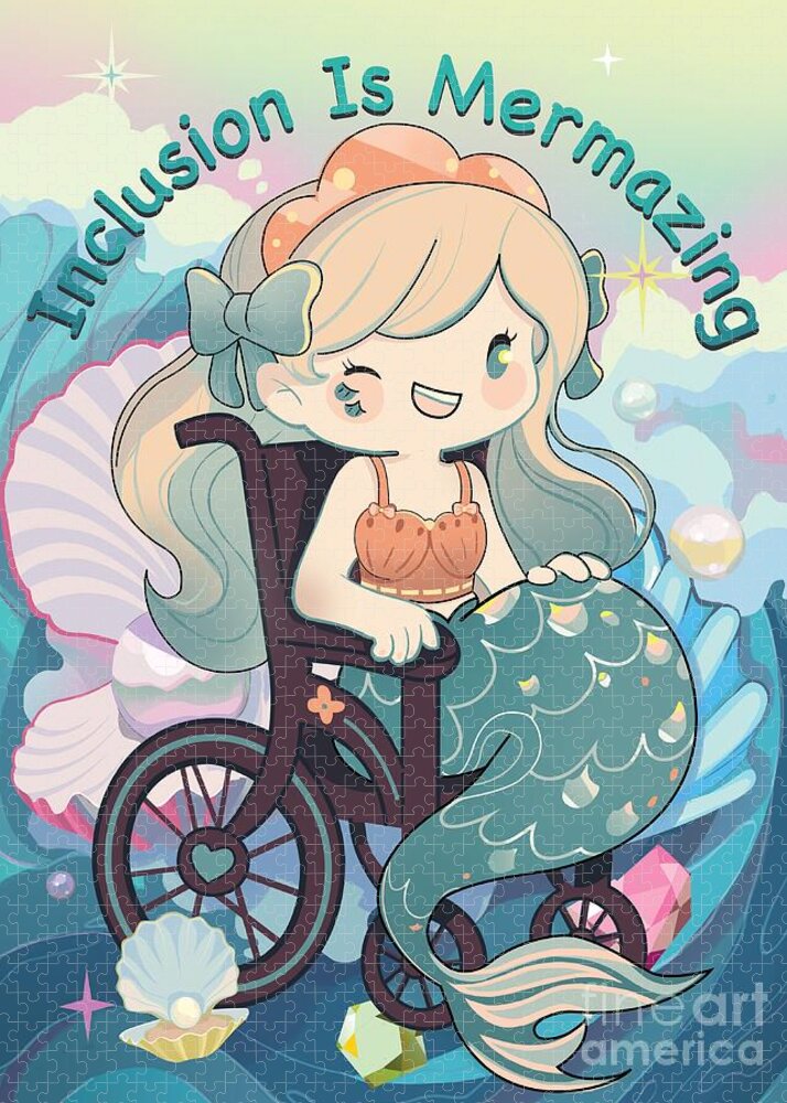Inclusion Is Mermazing English - Puzzle