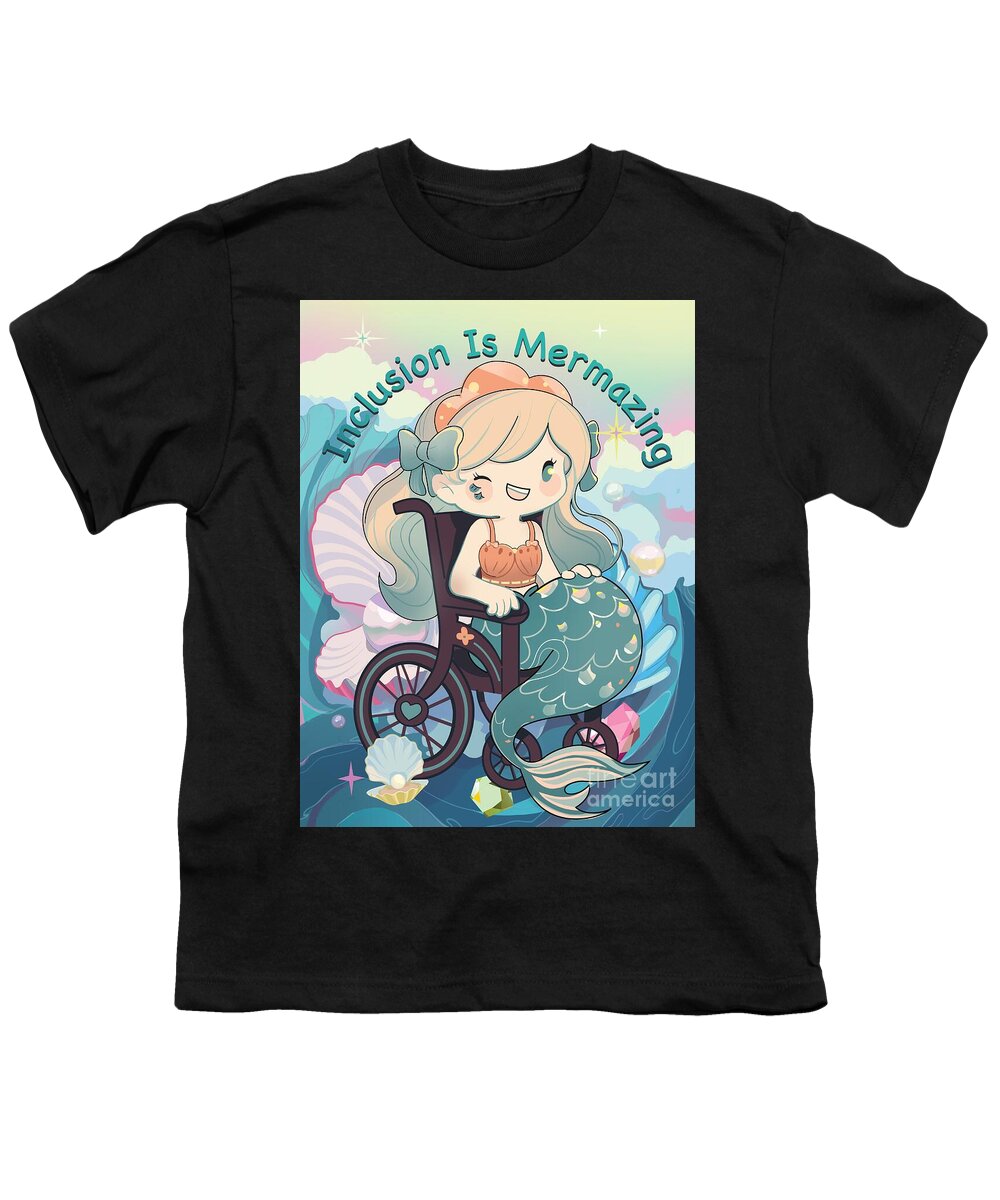 Inclusion Is Mermazing English - Youth T-Shirt