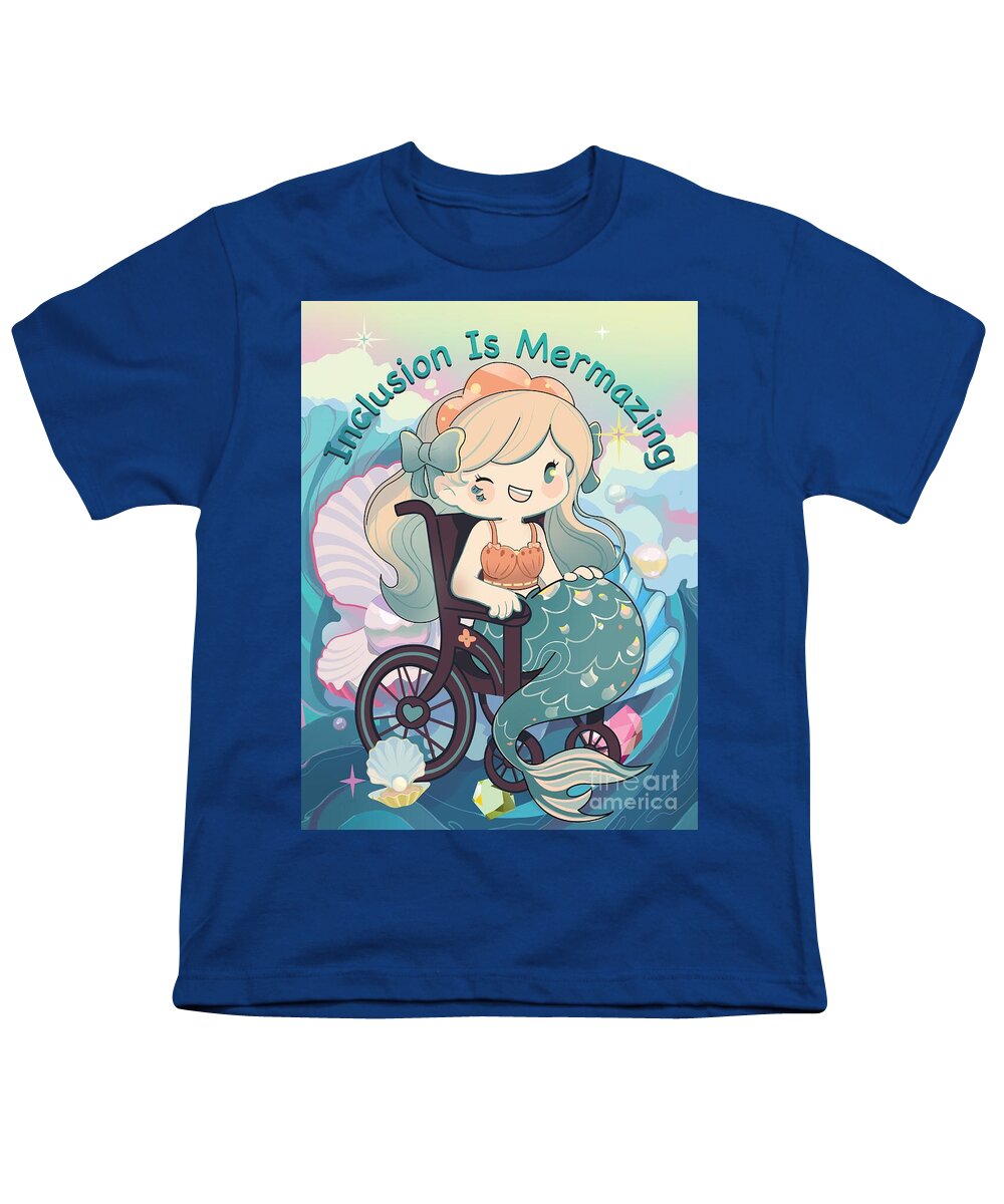 Inclusion Is Mermazing English - Youth T-Shirt
