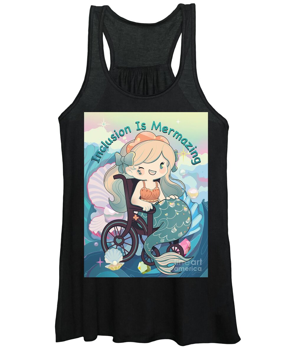 Inclusion Is Mermazing English - Women's Tank Top