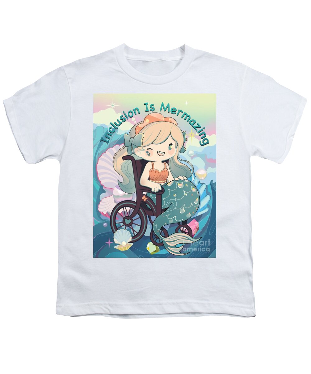 Inclusion Is Mermazing English - Youth T-Shirt