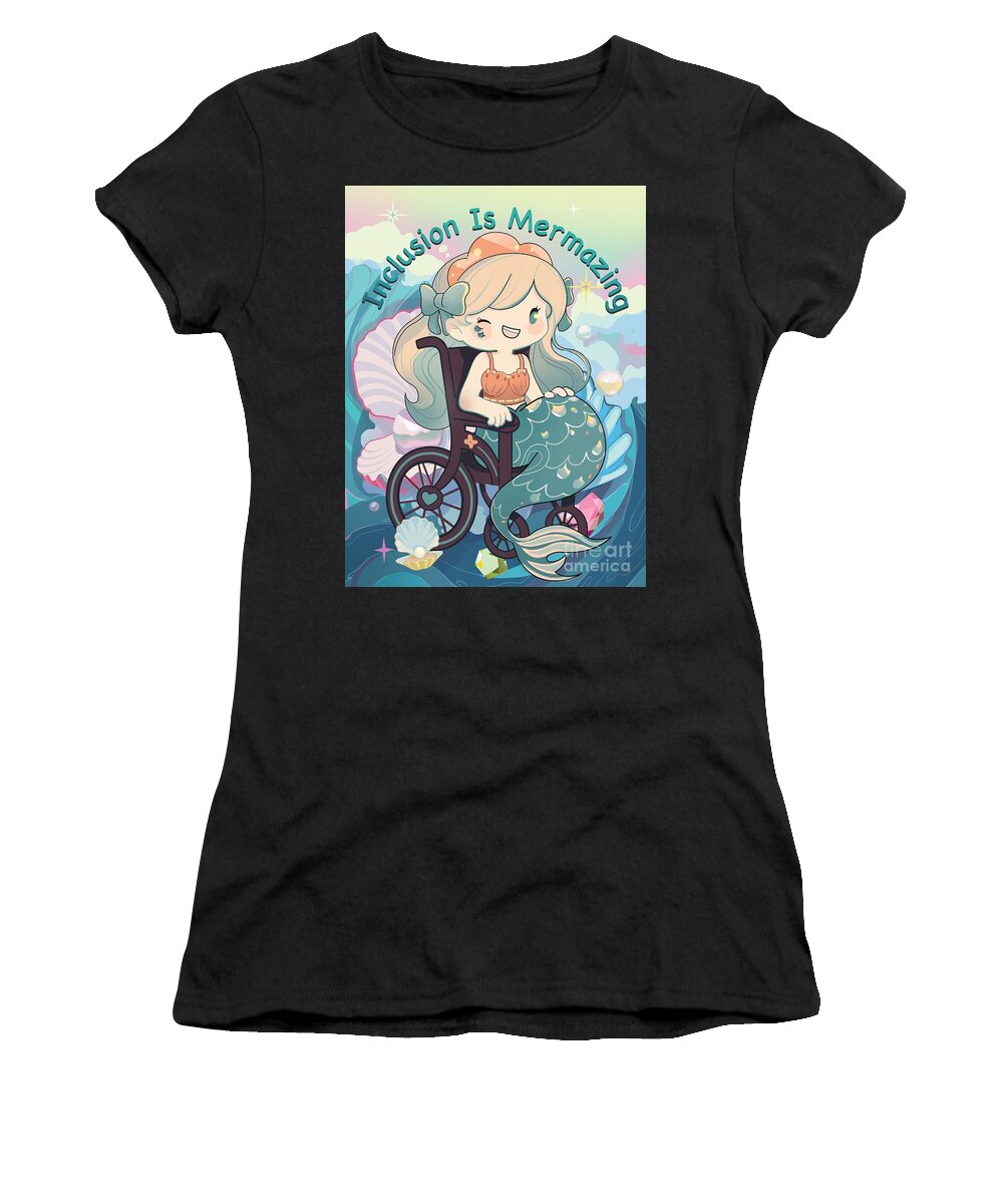 Inclusion Is Mermazing English - Women's T-Shirt