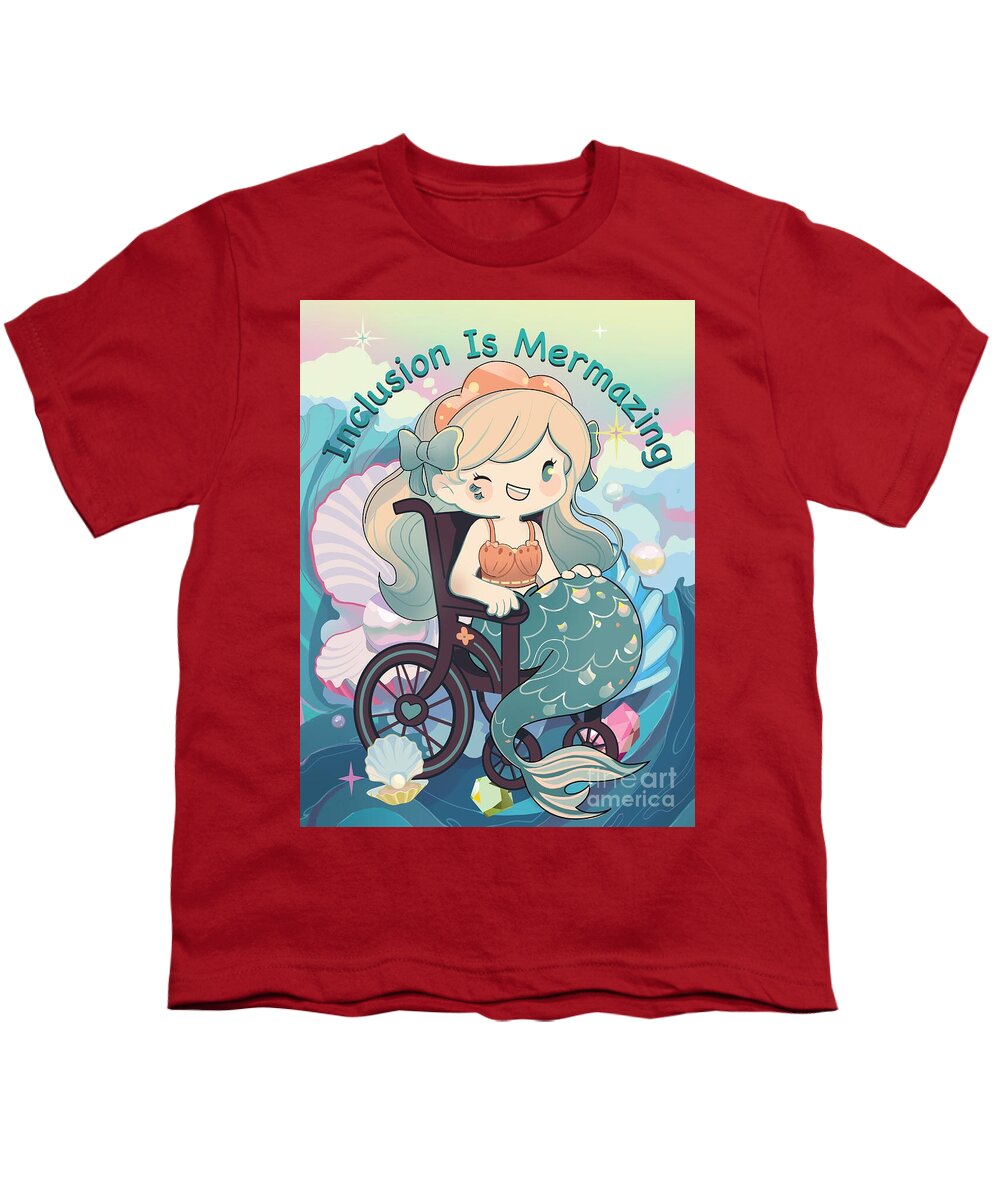 Inclusion Is Mermazing English - Youth T-Shirt