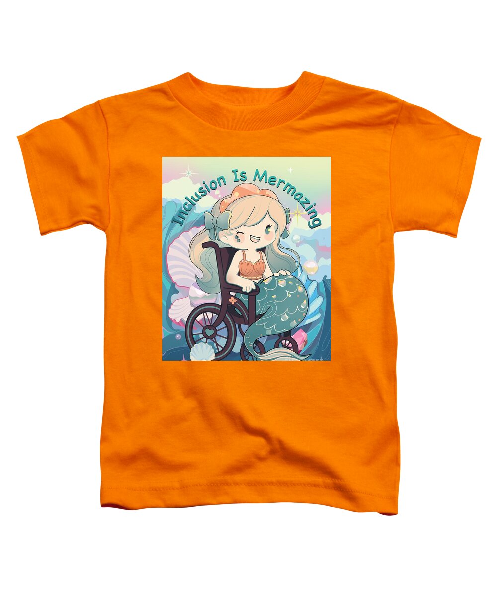 Inclusion Is Mermazing English - Toddler T-Shirt