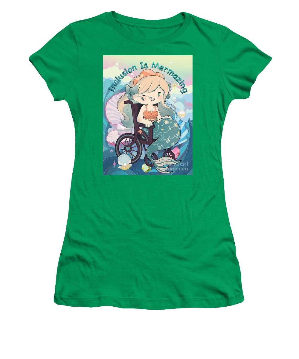 Inclusion Is Mermazing English - Women's T-Shirt