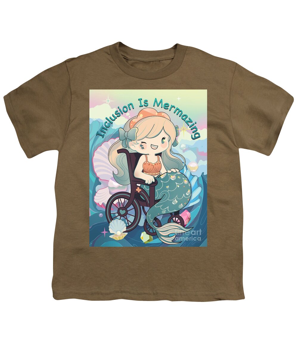 Inclusion Is Mermazing English - Youth T-Shirt