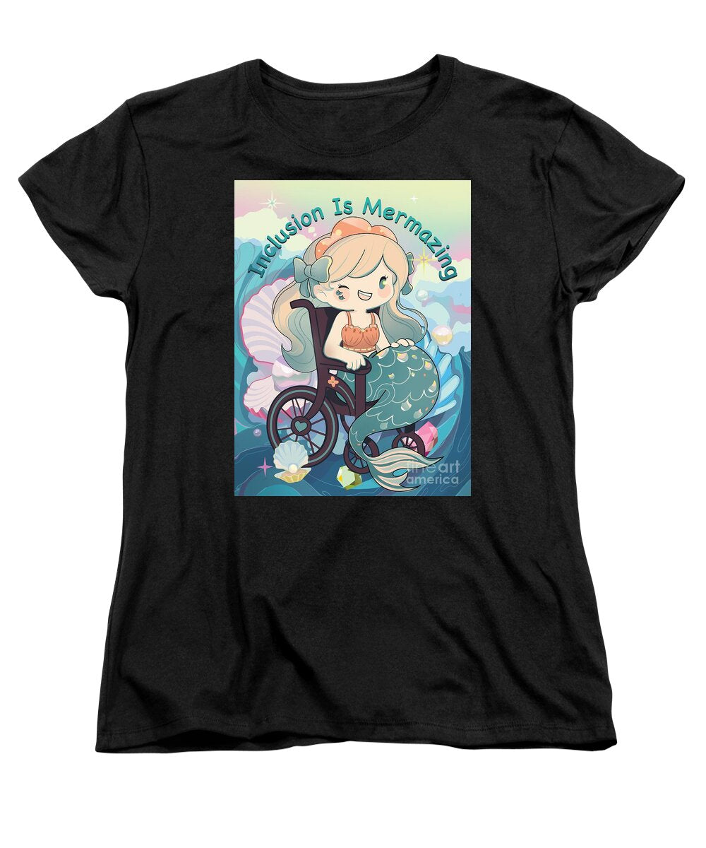 Inclusion Is Mermazing English - Women's T-Shirt (Standard Fit)