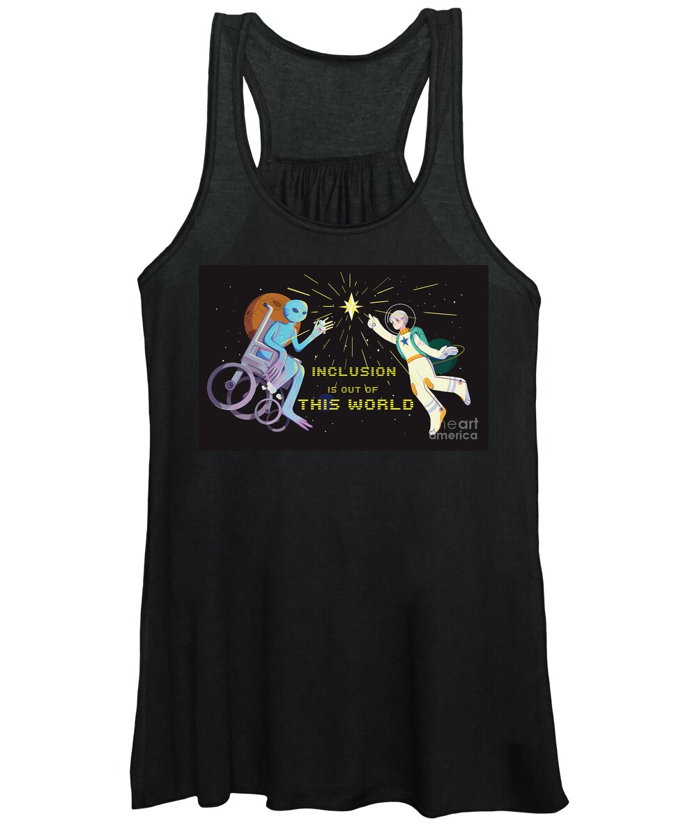 Inclusion is out of this world - Women's Tank Top