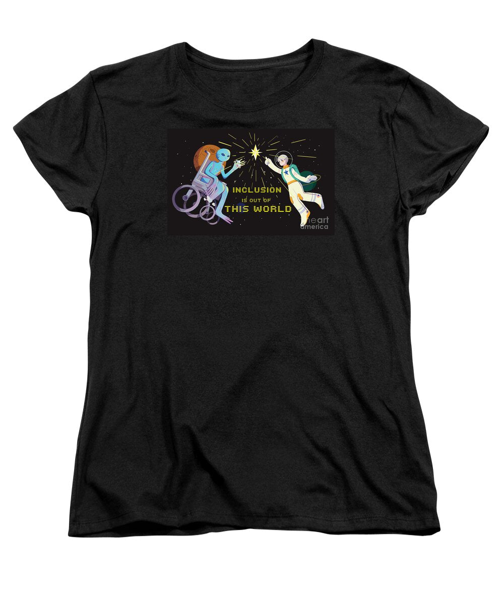 Inclusion is out of this world - Women's T-Shirt (Standard Fit)