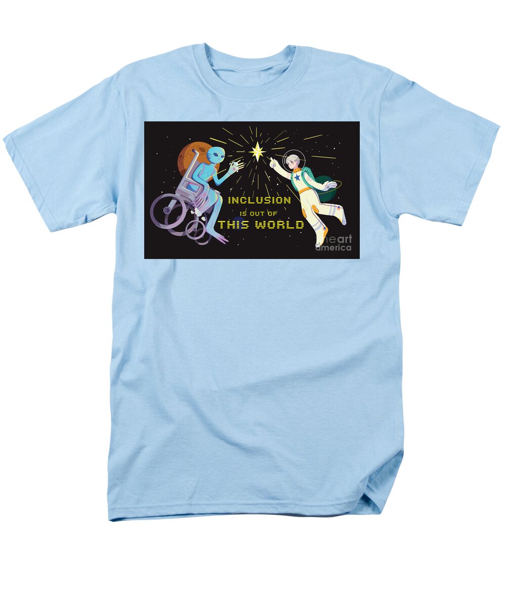Inclusion is out of this world - Men's T-Shirt  (Regular Fit)