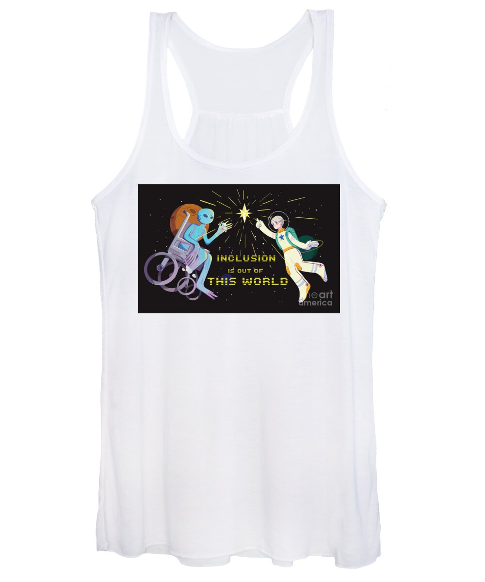 Inclusion is out of this world - Women's Tank Top