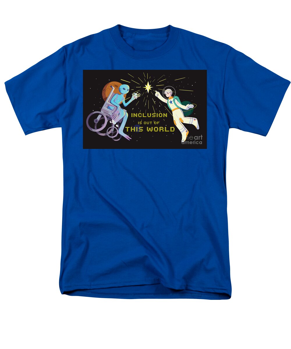 Inclusion is out of this world - Men's T-Shirt  (Regular Fit)