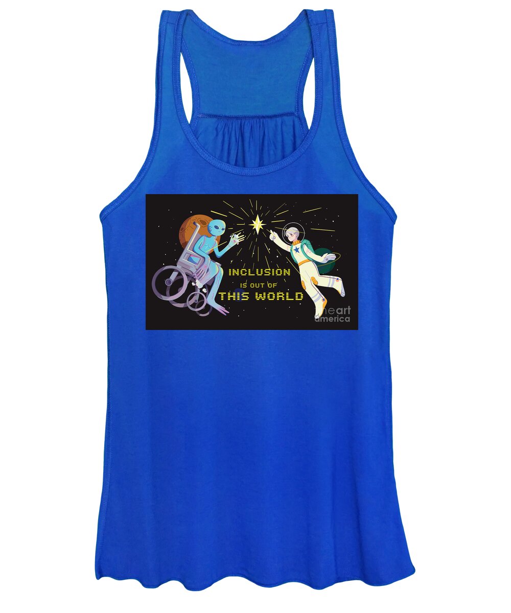 Inclusion is out of this world - Women's Tank Top