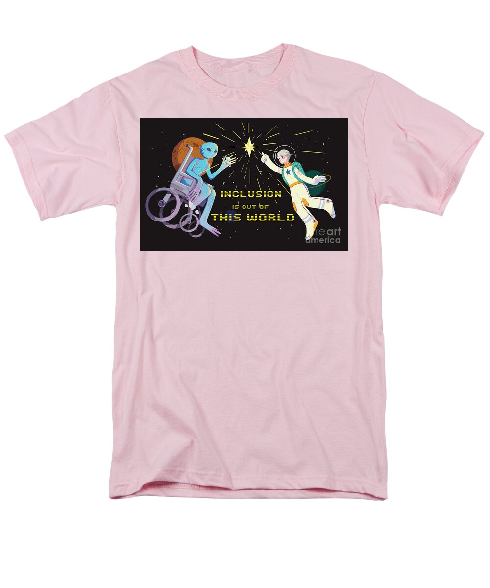 Inclusion is out of this world - Men's T-Shirt  (Regular Fit)
