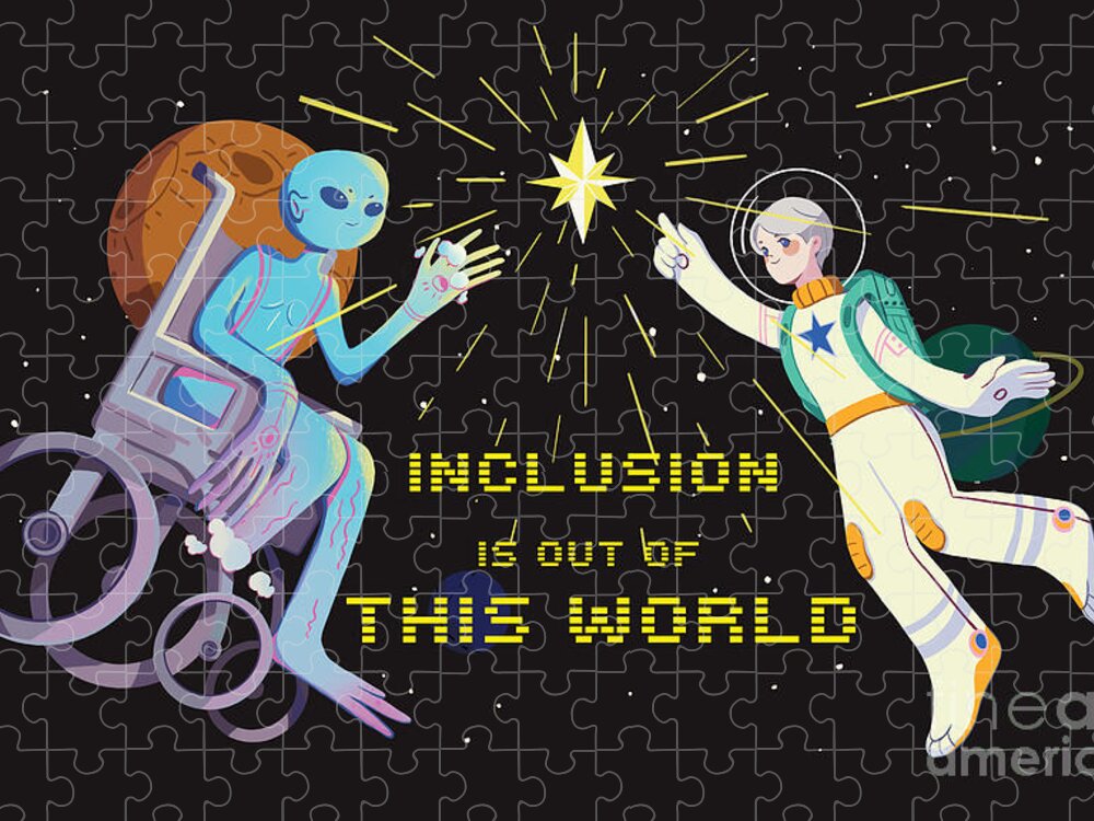 Inclusion is out of this world - Puzzle