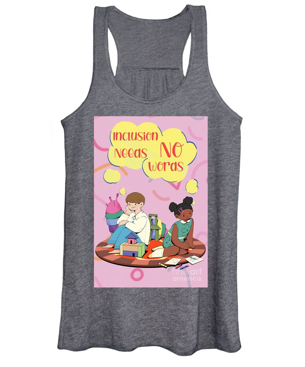 Inclusion Needs No Words English - Women's Tank Top